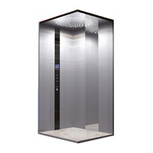 Stainless Steel Mirror Etching Home Elevator Lift